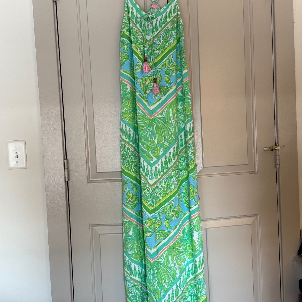 Lilly Pulitzer Philomena Maxi - Coastal Green